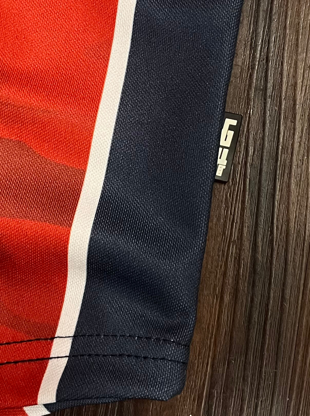 U.S.A. Red, White and Blue 2nd Amendment jersey style jersey Size: XL