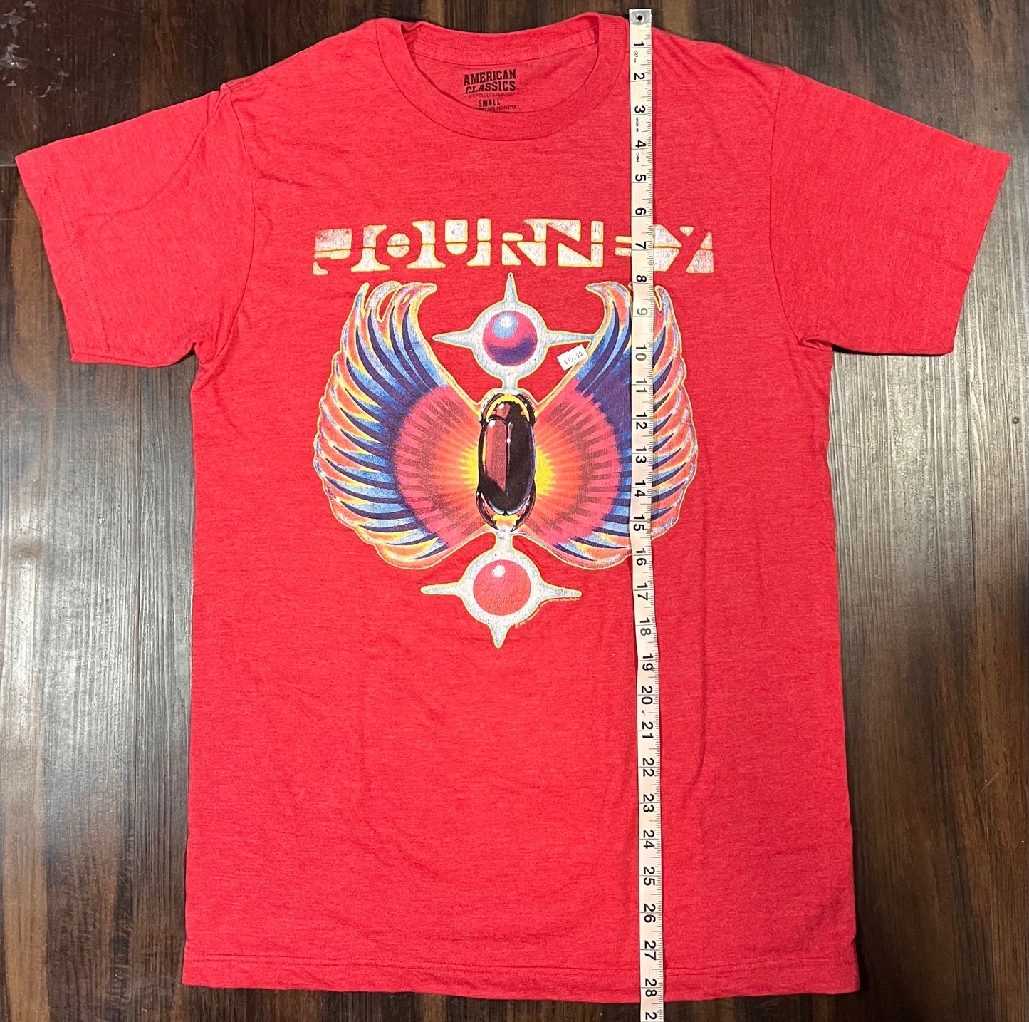 Journey Red Rock Band Tee Size: Small