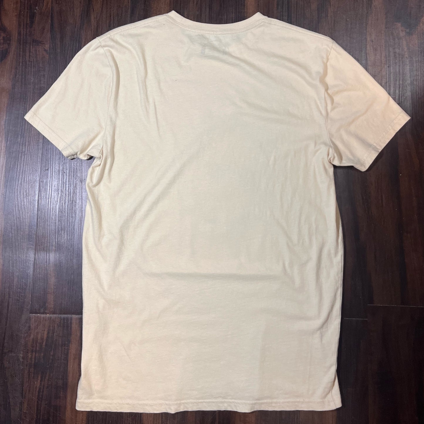 (SOLD) - Billy Joel Sm Lee’s Band Cotton T-Shirt Tan We Didn’t Start The Fire Size: Small