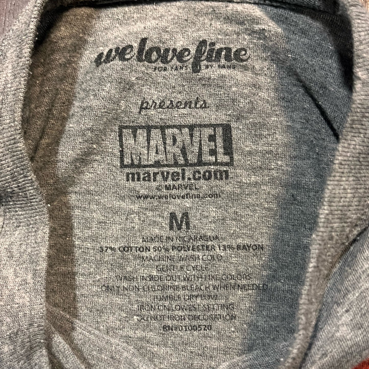 Iron Man Mavel Black Sabbath metal T shirt Size: Medium