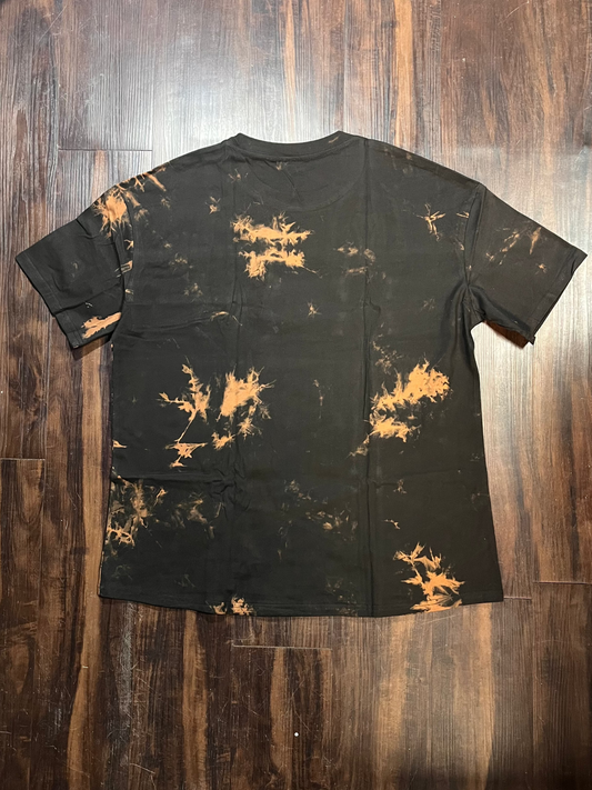 Riding with purpose religious "Bleached" black t shirt - NWT Size: Large