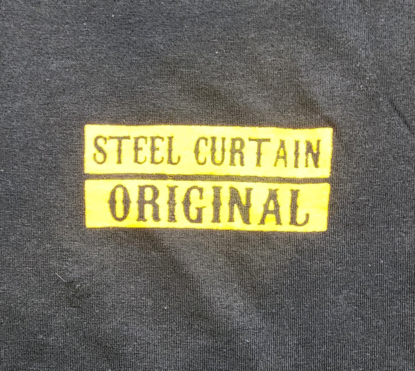 Sons of Steel Pittsburgh Short Sleeve T-Shirt A Steel Curtian Original