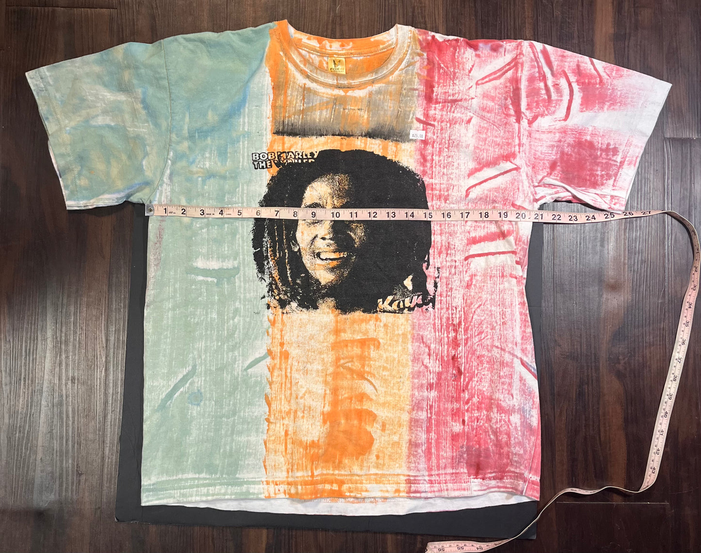 Bob Marley Multi color Graphic Tee Size: Large