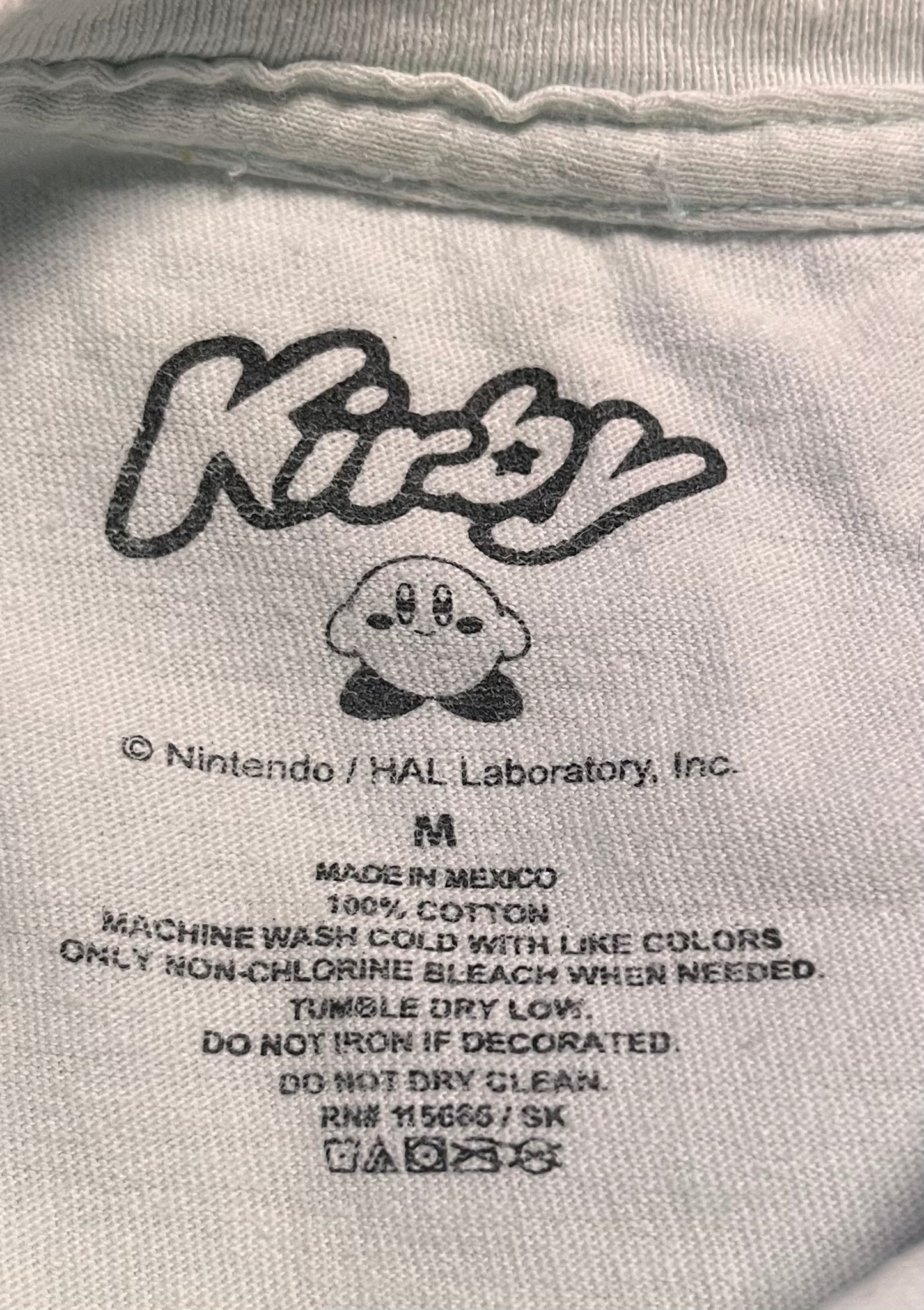 Nintendo Kirby Graphic T Shirt Men's Size: Medium