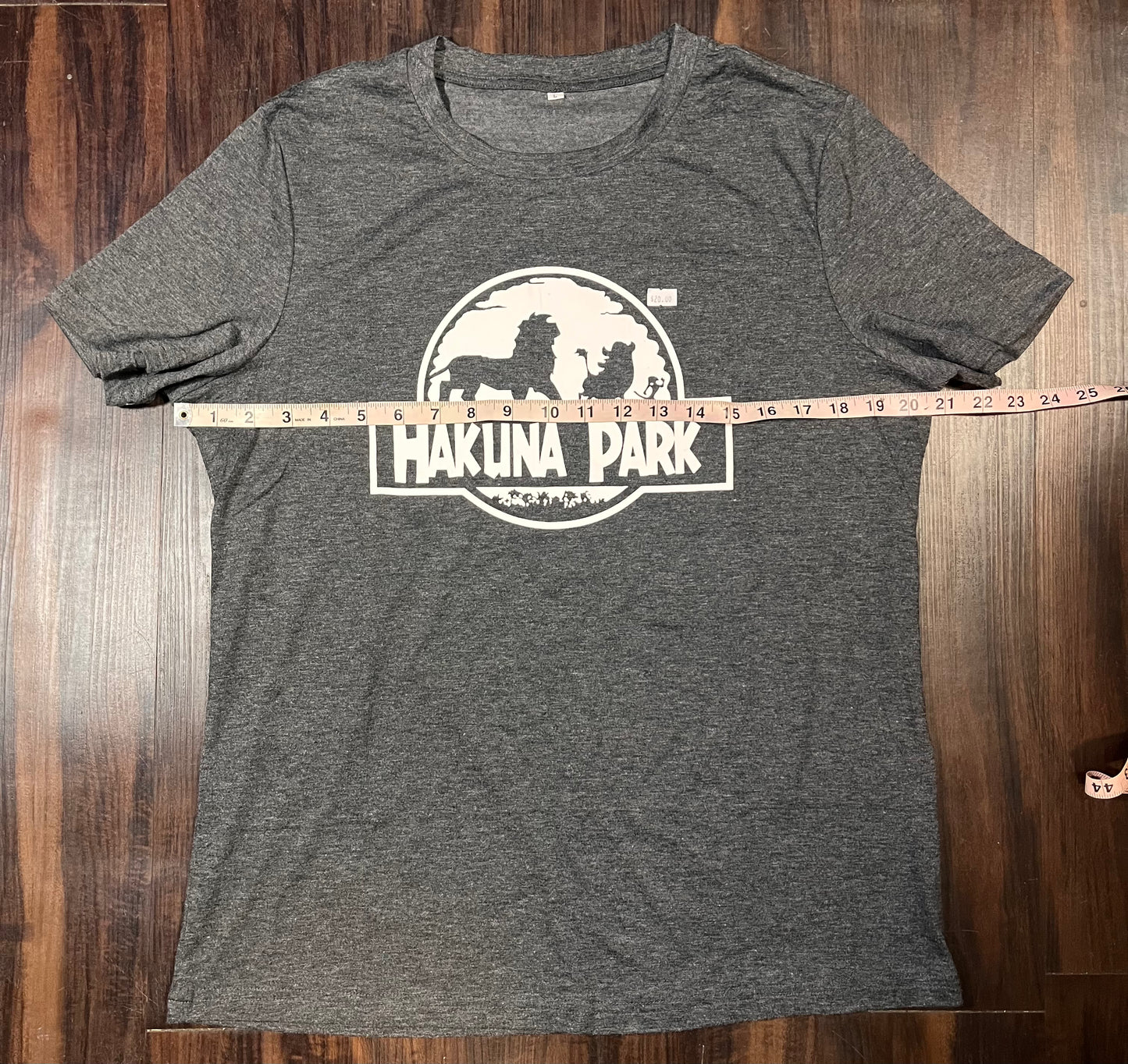 Hakuna Park Hakunamatata x Jurassic Park Size: Large