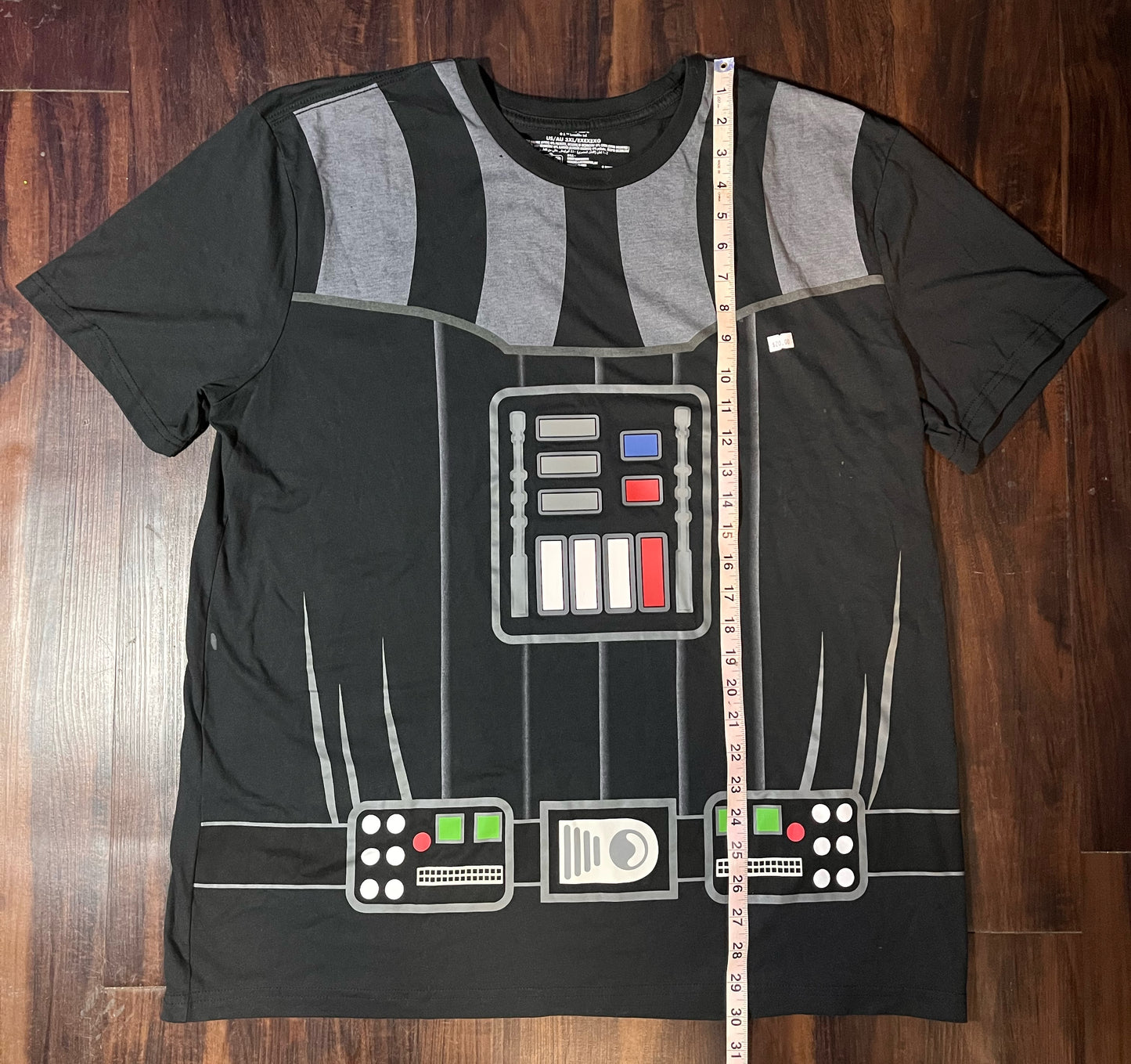 Star Wars Black Darth Vader Graphic shirt w/ 3d buttons Size: 3xl