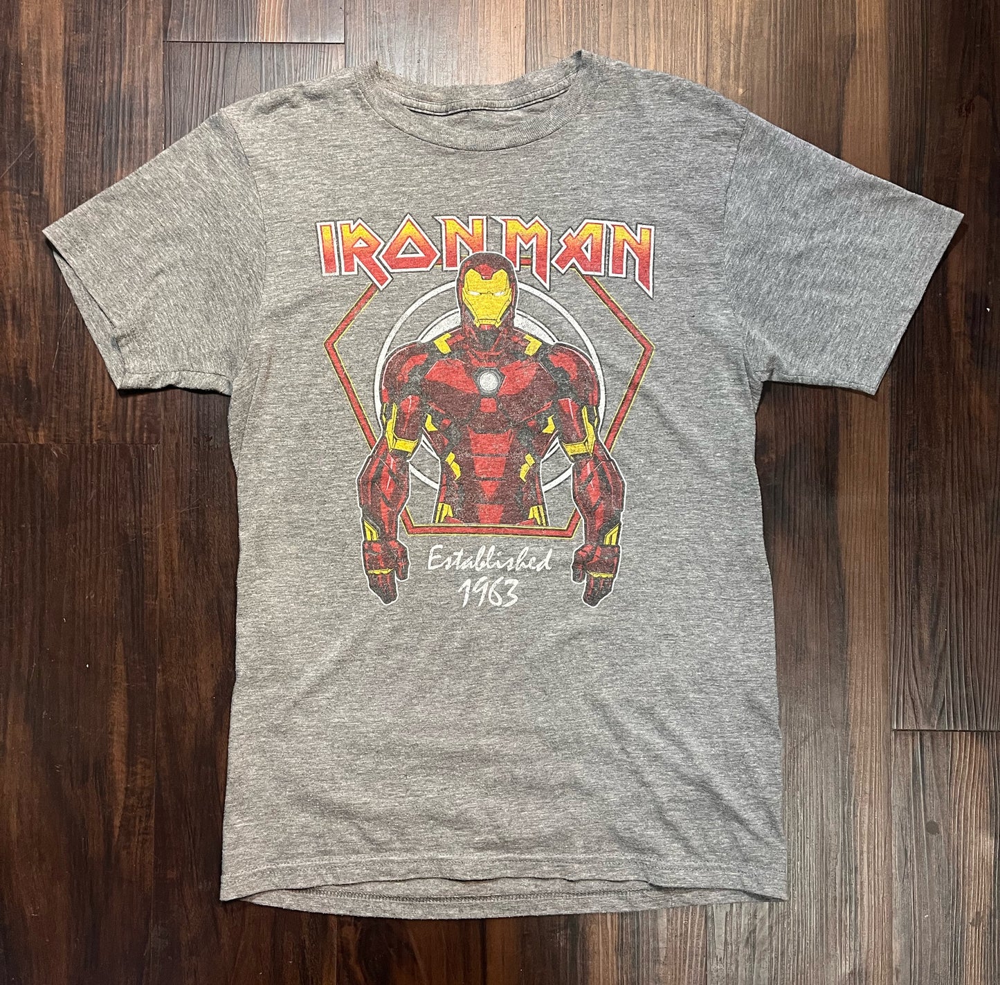 Iron Man Mavel Black Sabbath metal T shirt Size: Medium