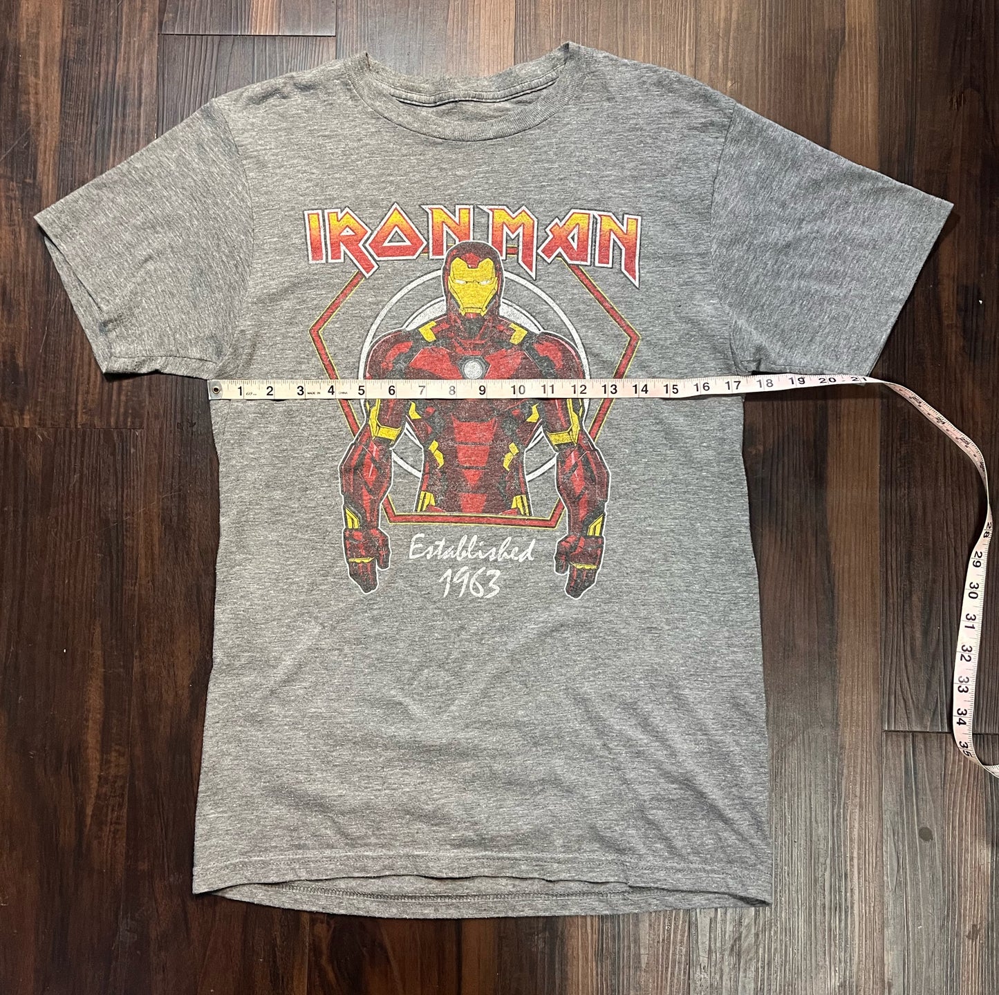Iron Man Mavel Black Sabbath metal T shirt Size: Medium