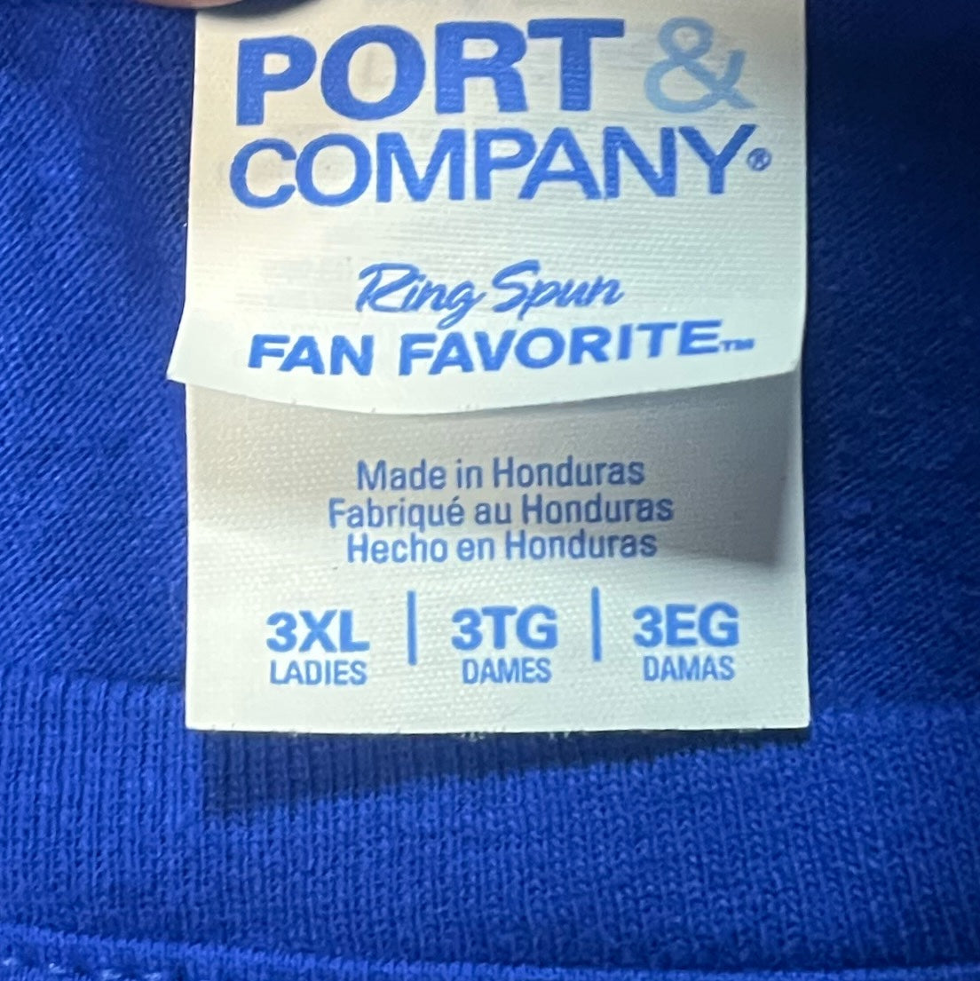 Dopey the Dwarf Blue tshirt Size: 3X