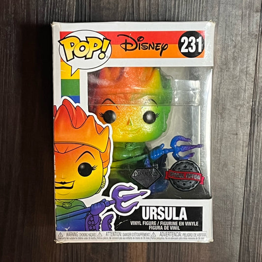 Ursula RAINBOW DIAMOND Disney Pride Funko POP! #231