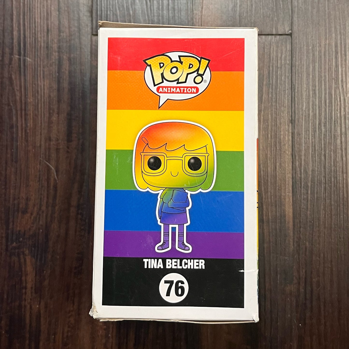 SOLD: Bob's Burgers Rainbow Tina Belcher (Pride) Funko Pop! #76