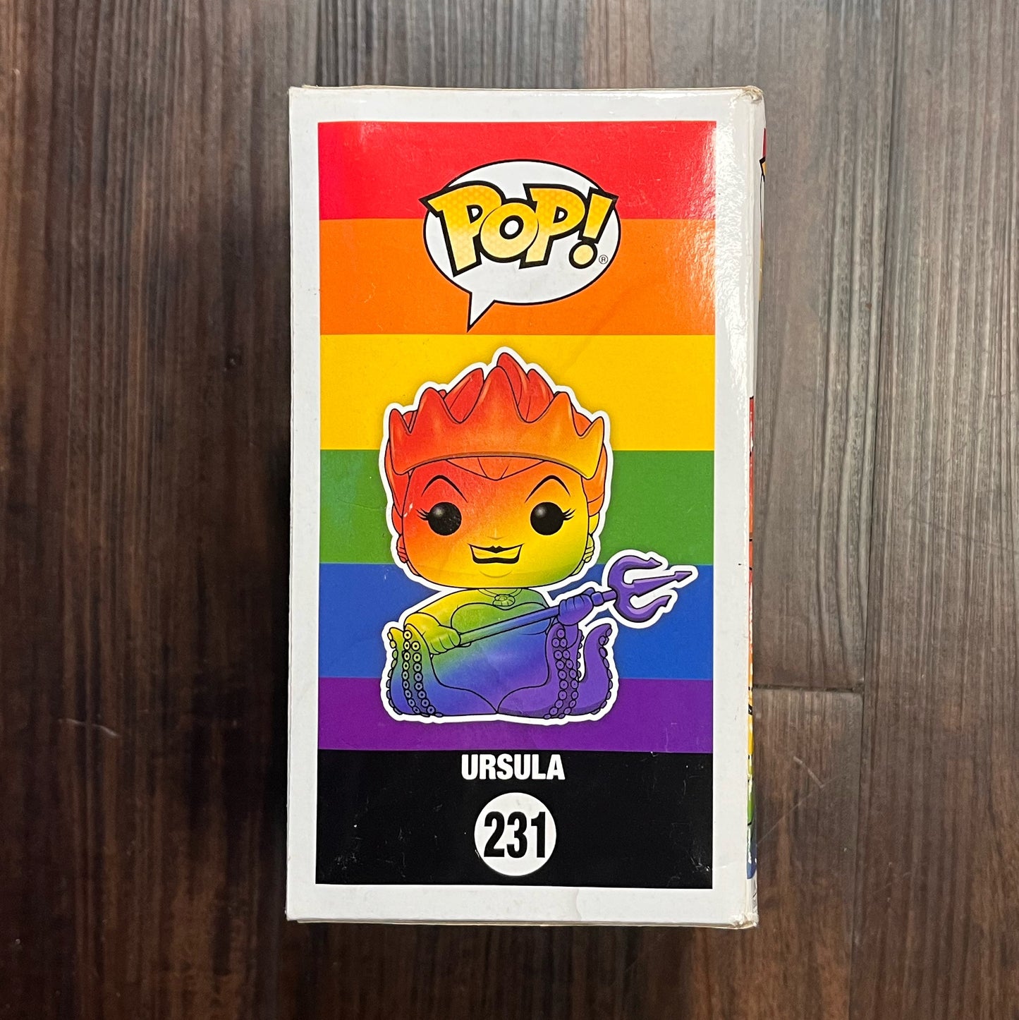 Ursula RAINBOW DIAMOND Disney Pride Funko POP! #231