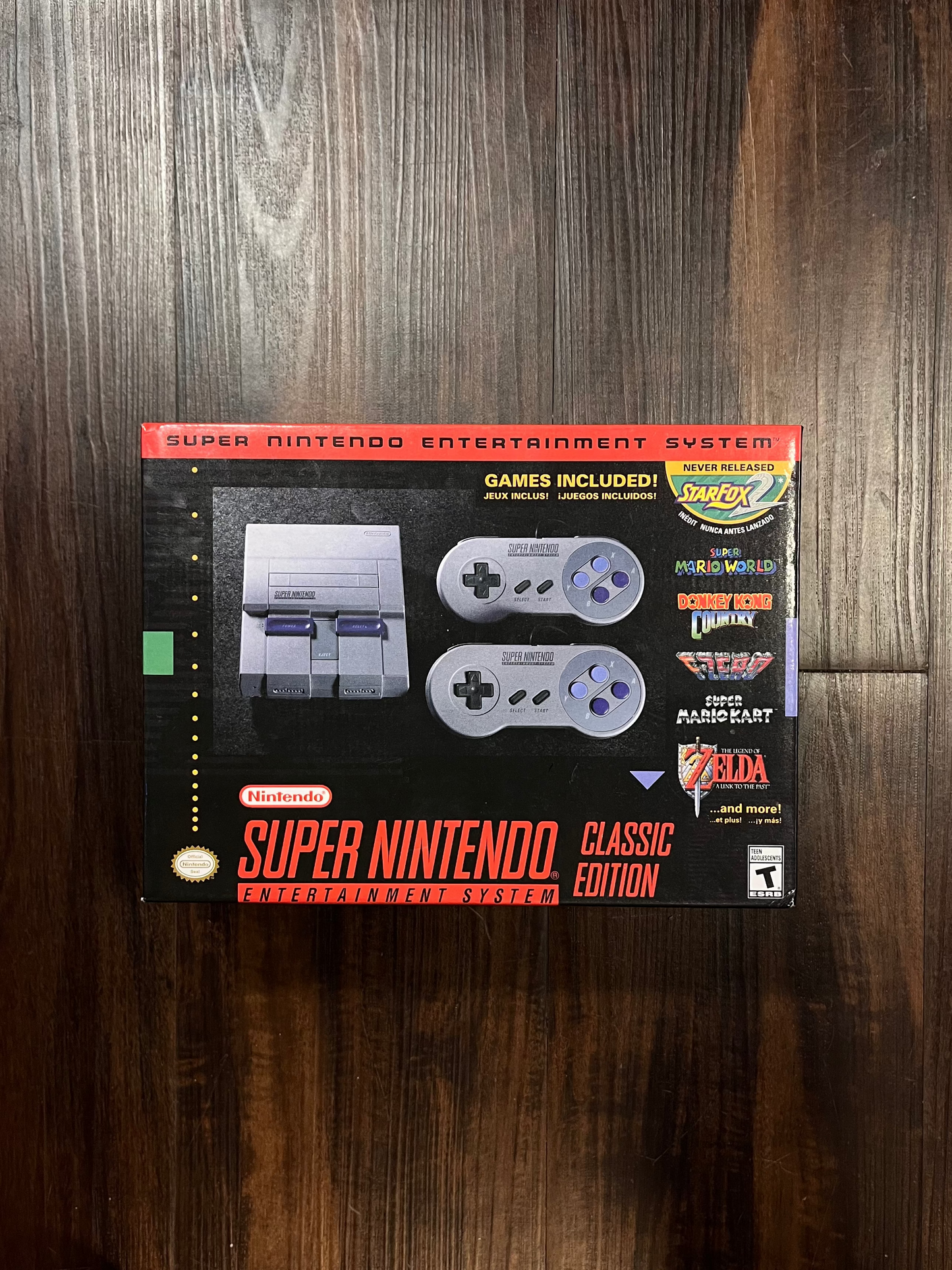 Super Nintendo classic addition (30 offical pre-loaded games)!