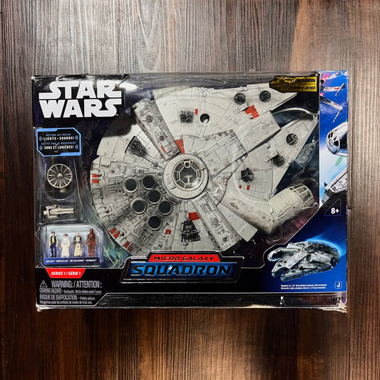 Star Wars Micro Galaxy Squadron Millennium Falcon #0022 Jazwares Series 1 Launch Edition