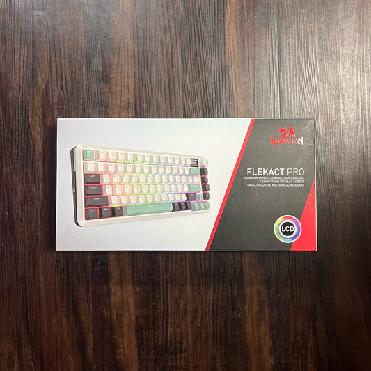 Reddragon Castor K631 Wired RGB Mechanical Gamer Keyboard 68 Keys Gray white