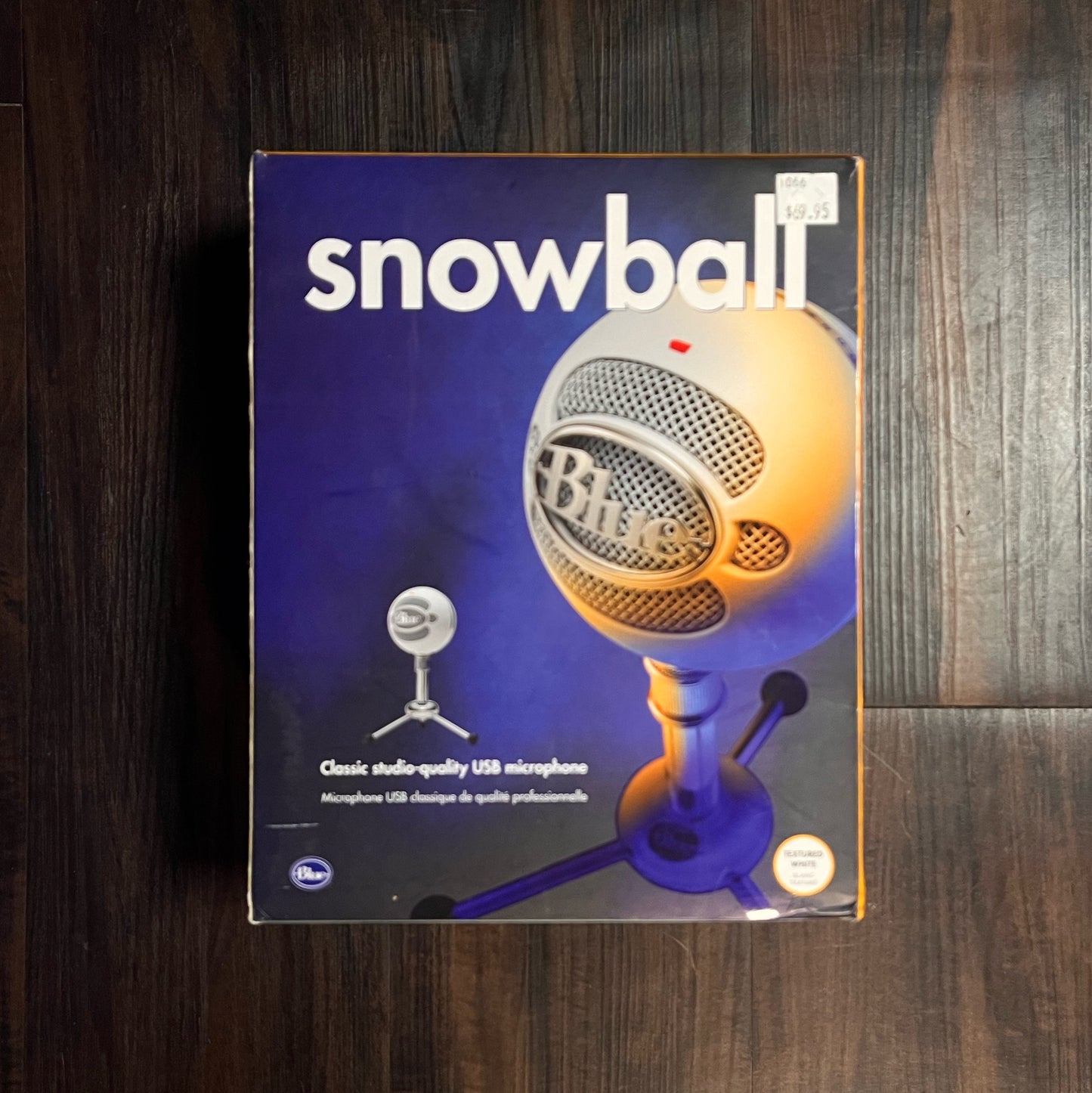 Blue Snowball USB Microphone for PC, Mac, Gaming, Recording, Streaming, Podcasting