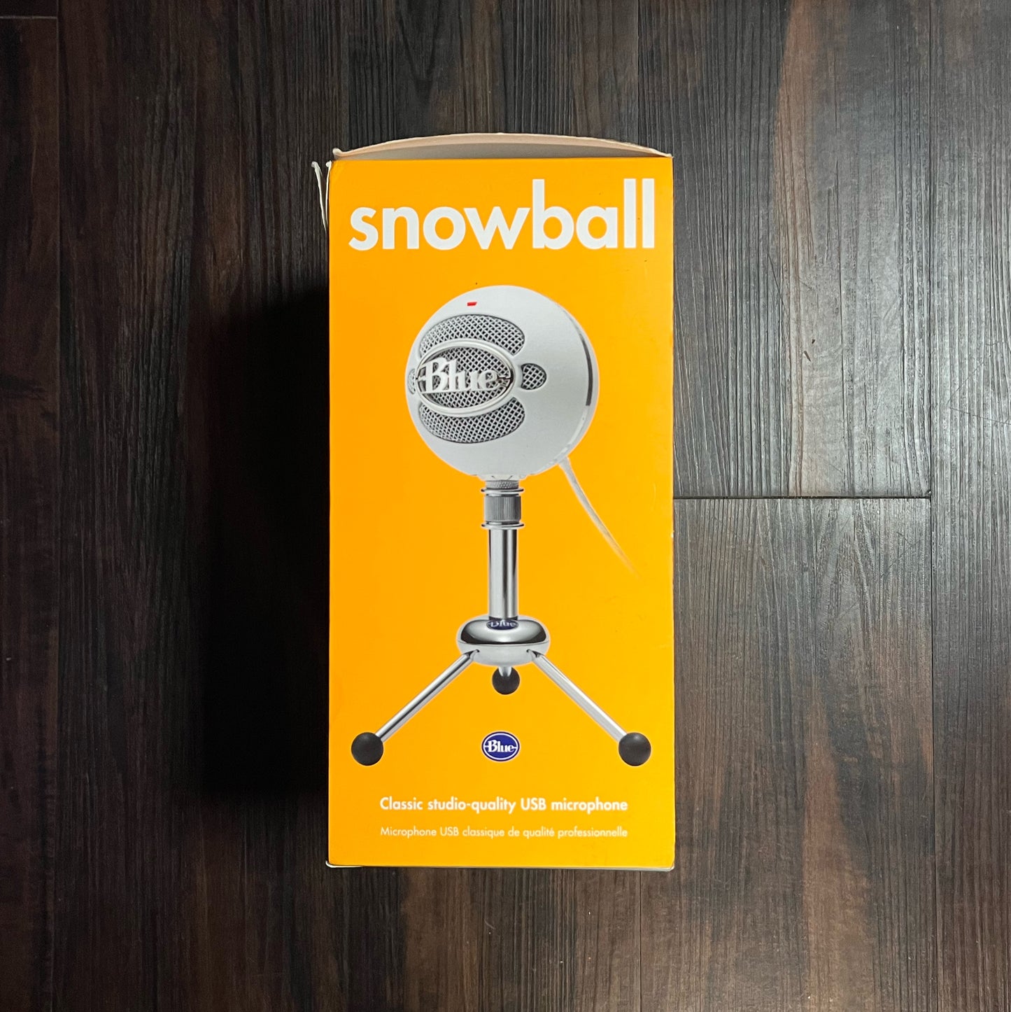 Blue Snowball USB Microphone for PC, Mac, Gaming, Recording, Streaming, Podcasting