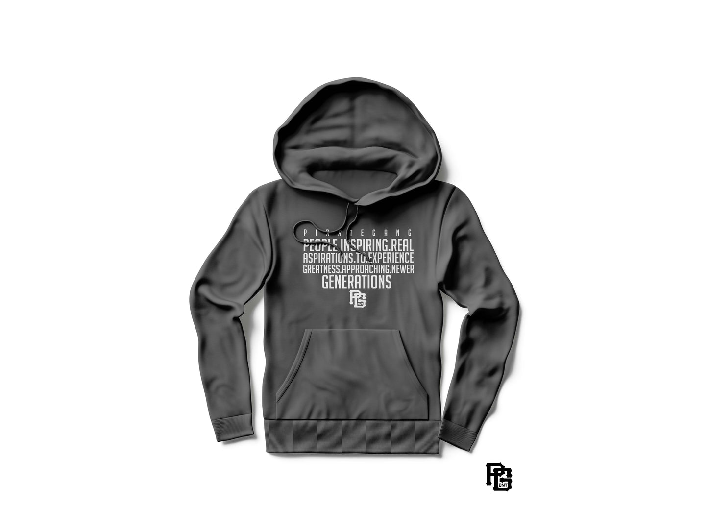 Smoke Grey PG AC Forever wear hoodie