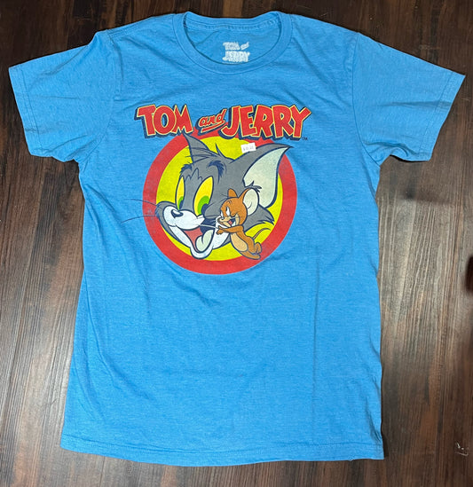 Tom and Jerry Offical Graphic tee - Size: S